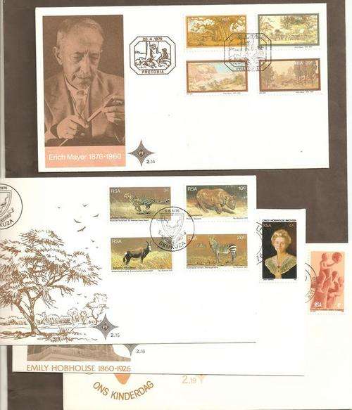 FDC South Africa - SACC 401-404, 405-408, 409, 412 - South Africa 1976